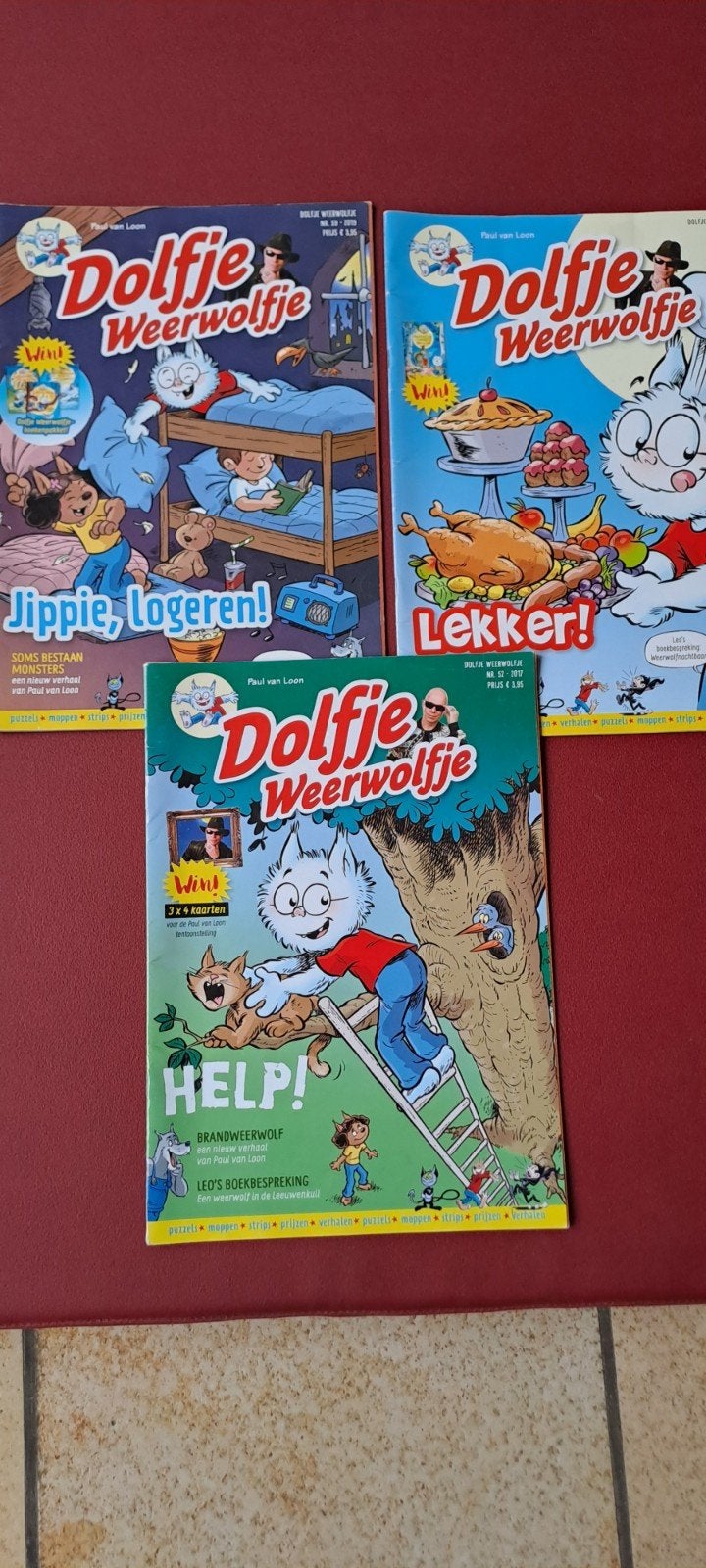 3x dolfje weerwolfje, Meerdere comics, Ophalen, Gelezen, Europa
