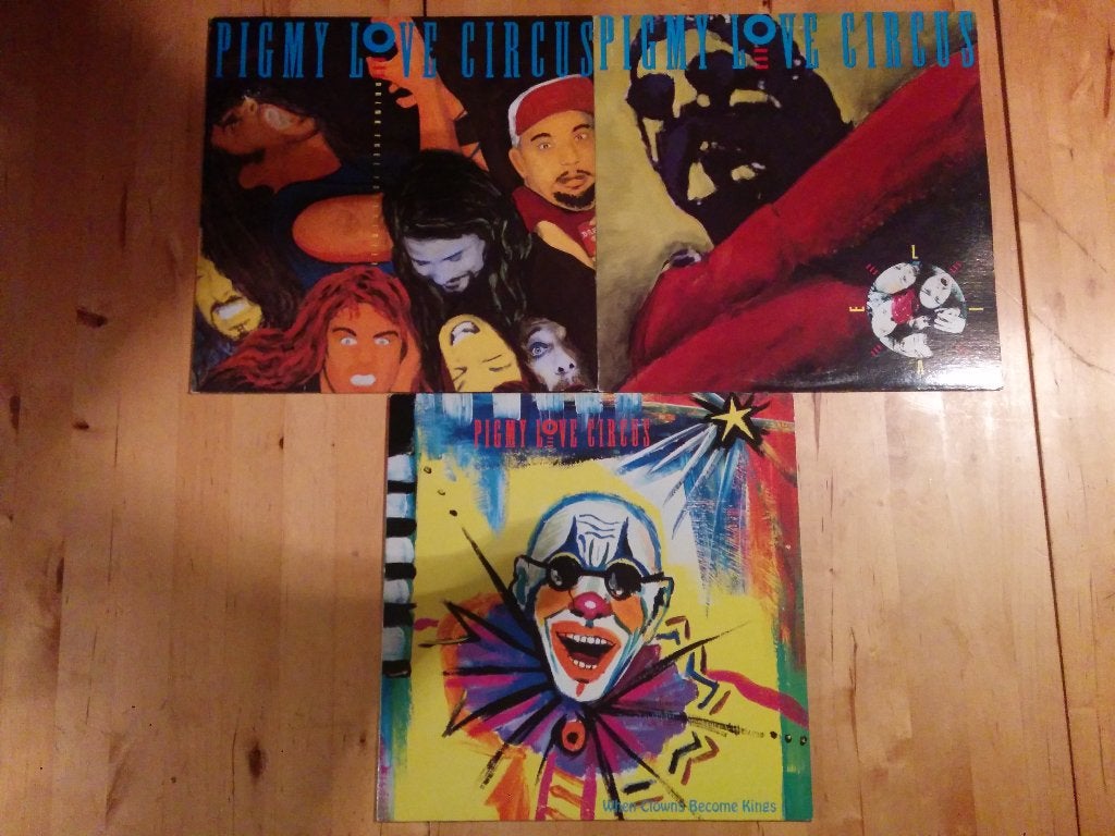 Verzameling van de 3 lp albums van - Pigmy Love Circus, LP, Gebruikt, Ophalen of Verzenden, Originele persing