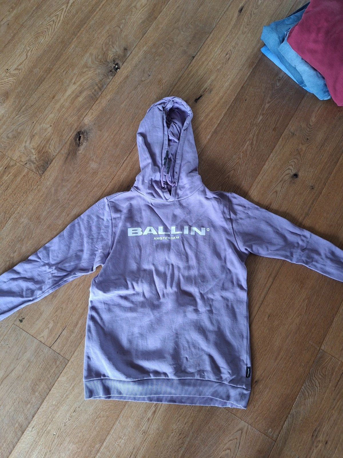 Ballin' Amsterdam hoodie lila maat 164, Ophalen of Verzenden, Zo goed als nieuw, Ballin' Amsterdam, Jongen of Meisje