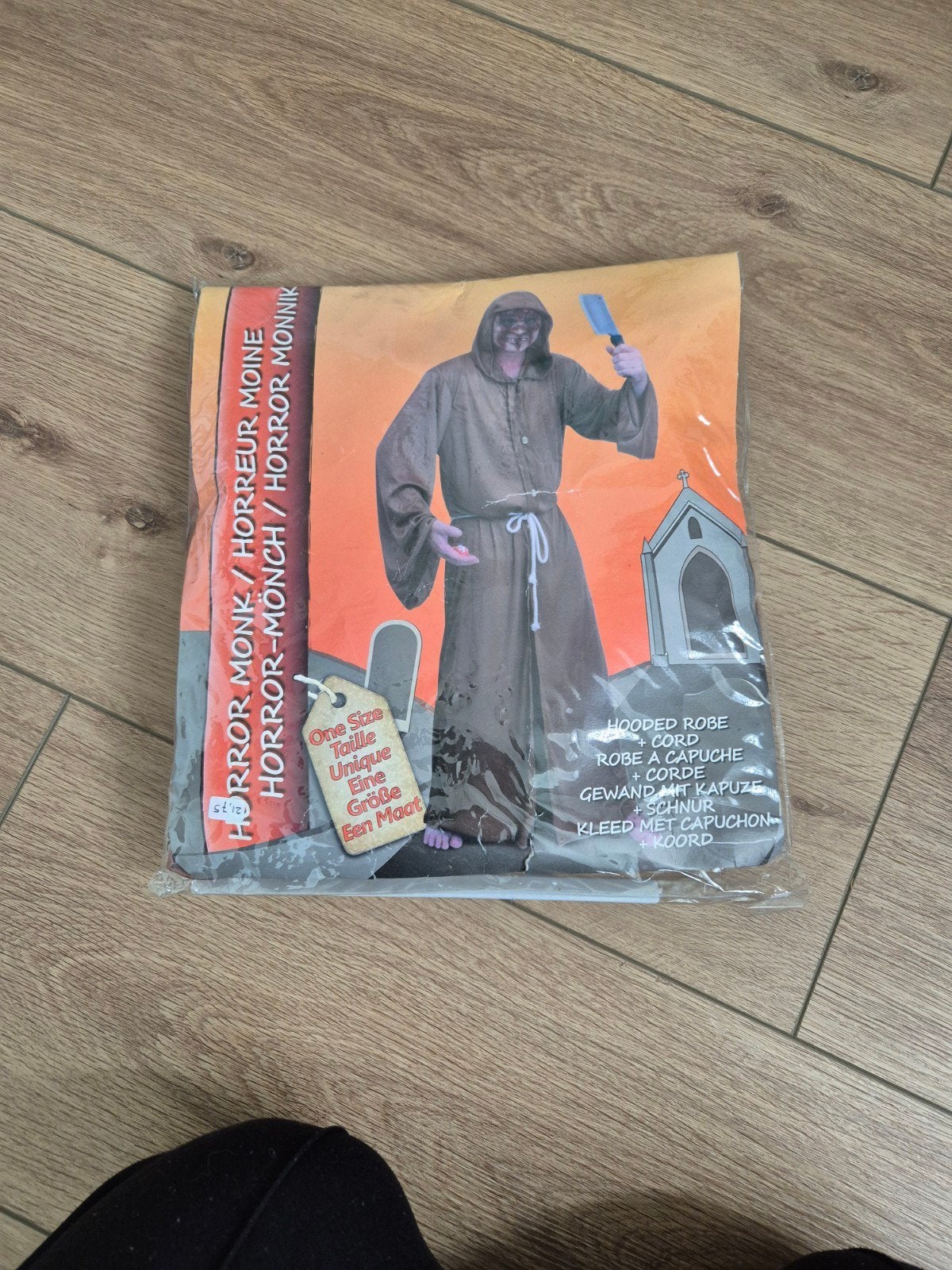Horror Monnik Kostuum - Halloween/Carnaval, Ophalen of Verzenden, Nieuw, Pak of Jurk
