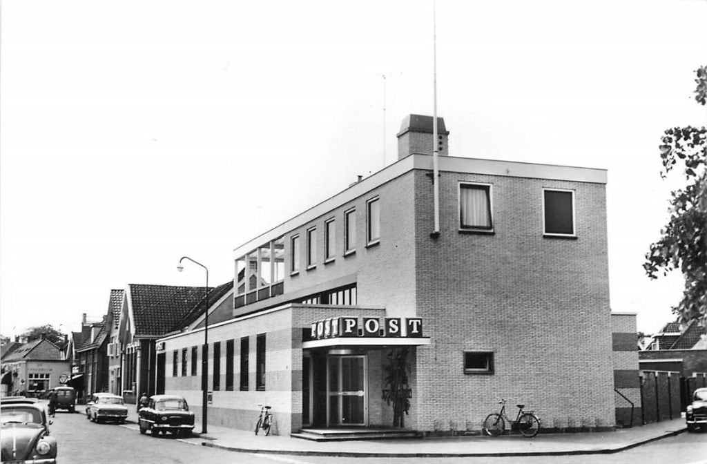 702-032-049 Wierden Postkantoor, Verzamelen, Ansichtkaarten | Nederland, Verzenden, Voor 1920, Overijssel