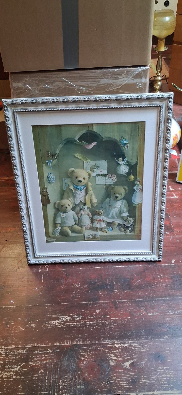 Reproductie van Deborah Voats (1995) in mooie lijst, Ophalen, Papier/karton, Dieren, Print
