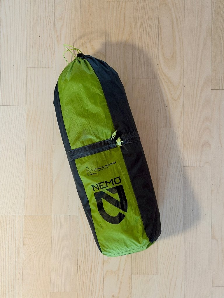 Nemo Hornet 2P backpacking tent, Ophalen of Verzenden, Zo goed als nieuw, Tot en met 2