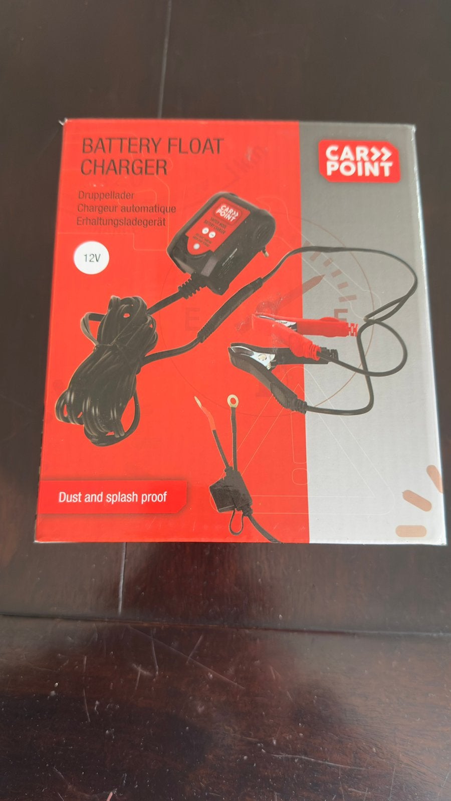 Acculader Druppellader 12V - Batterij Float Charger, Ophalen, Gebruikt