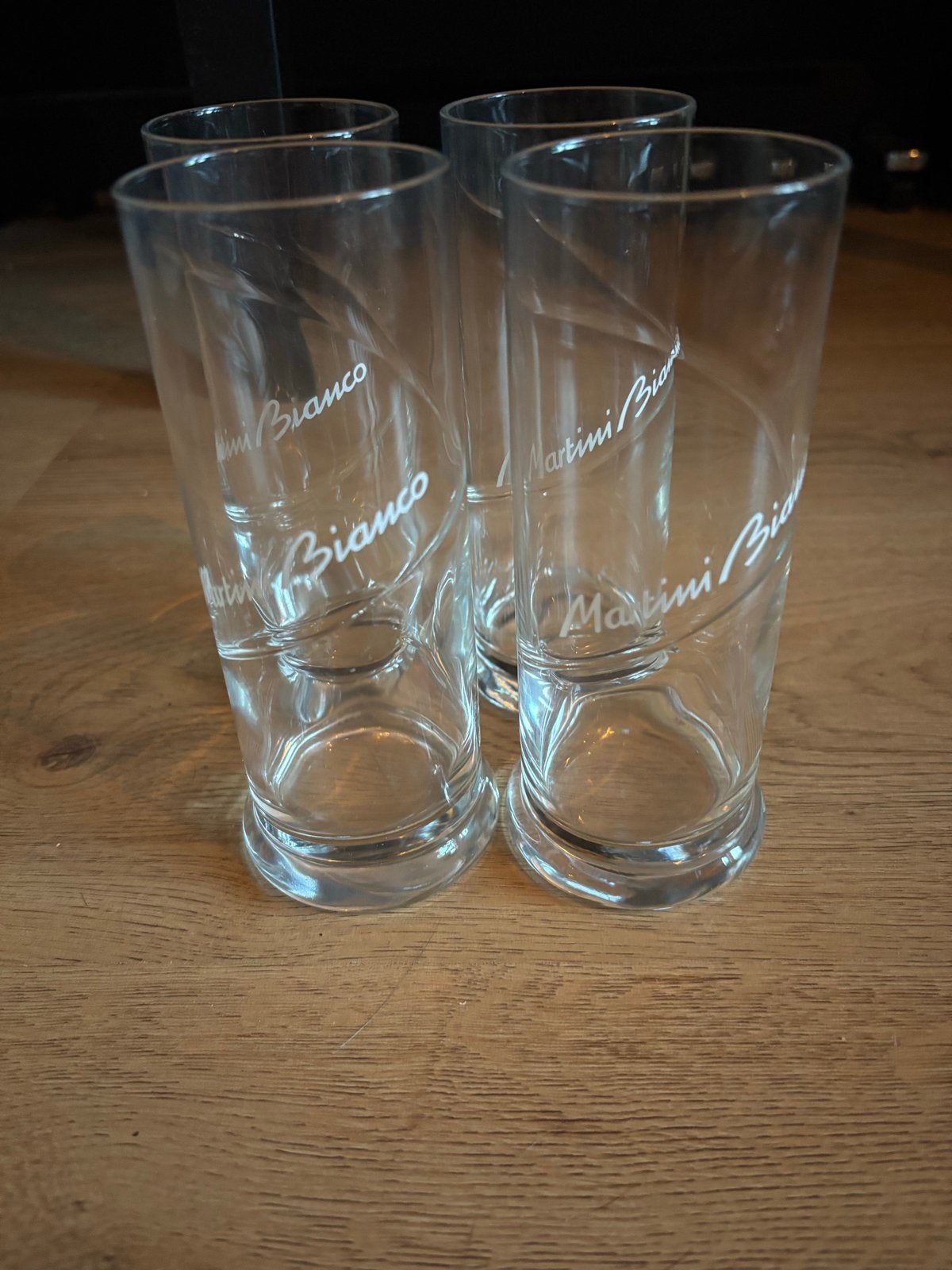 4 Martini Bianco glazen, Ophalen