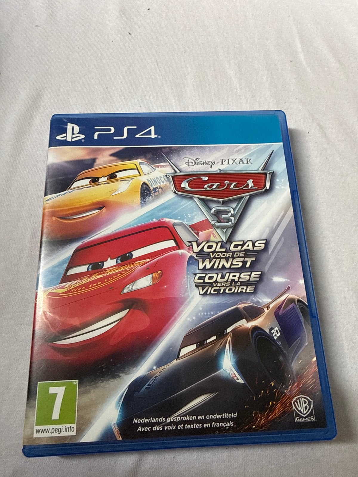 Cars 3: Vol Gas voor de Winst (PS4), Spelcomputers en Games, Games | Sony PlayStation 4, Ophalen, Gebruikt, 1 speler, Racen en Vliegen