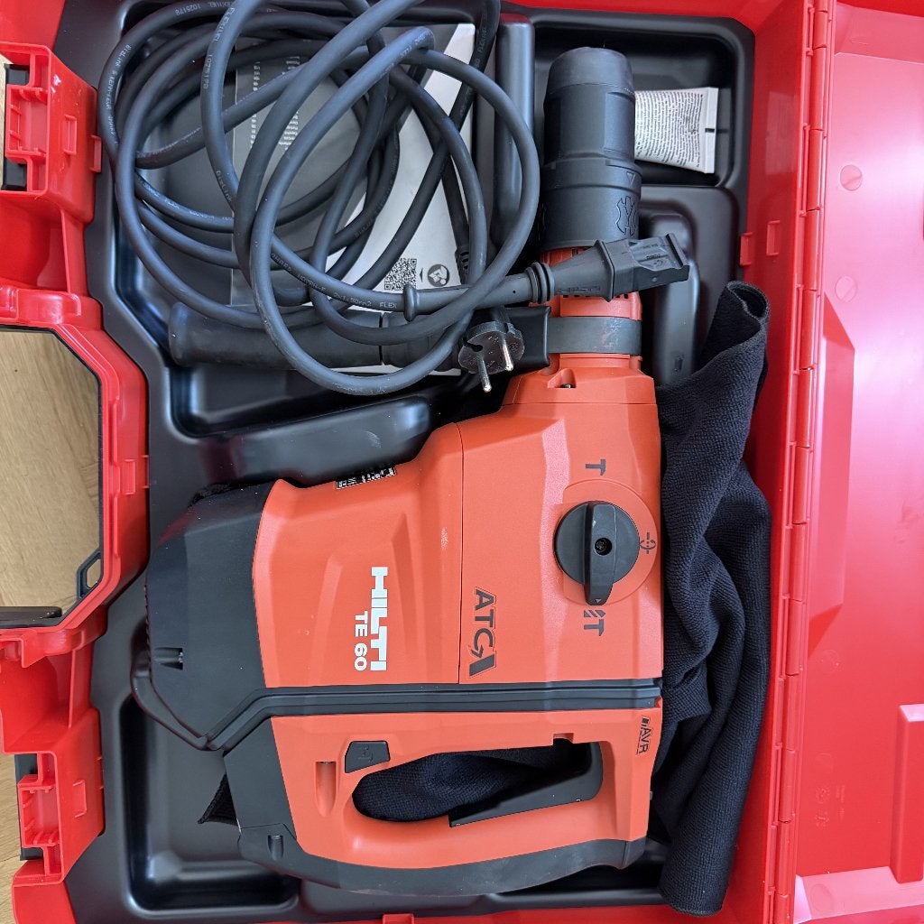 Hilti combihamer TE 60 ATC/AVR, Ophalen, 600 watt of meer, Boor- en/of Breekhamer, Nieuw