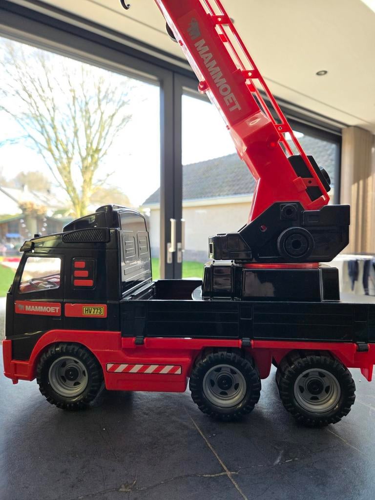 Mammoet truck kraan, Ophalen