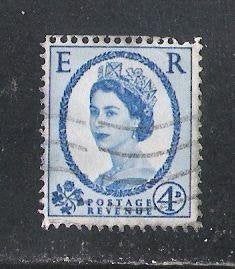 UK; 263 Koningin Elizabeth ll, Verzenden, Gestempeld