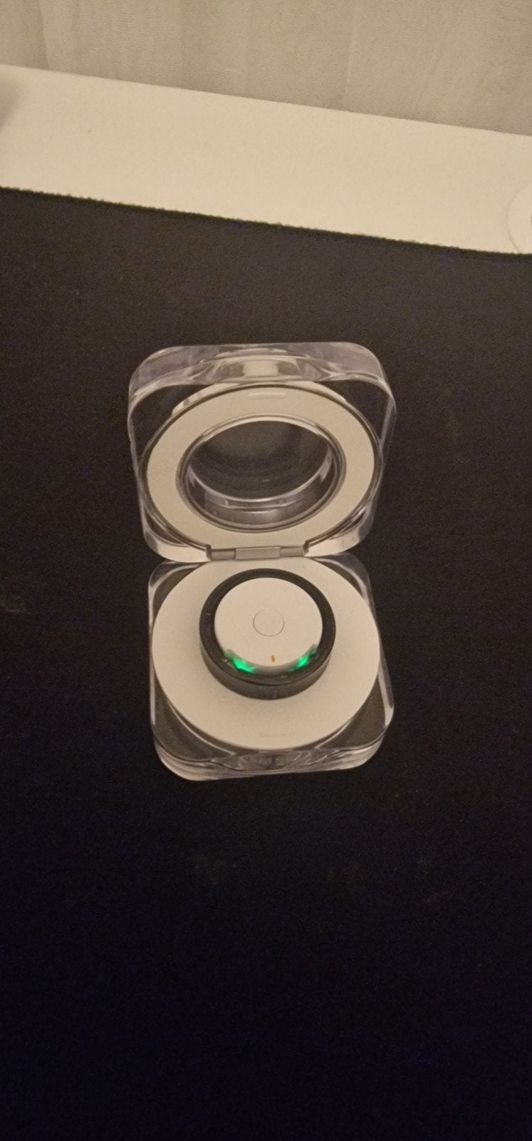 Samsung Galaxy Ring met oplaadcase, Ophalen, Overige materialen, Zwart, Zo goed als nieuw