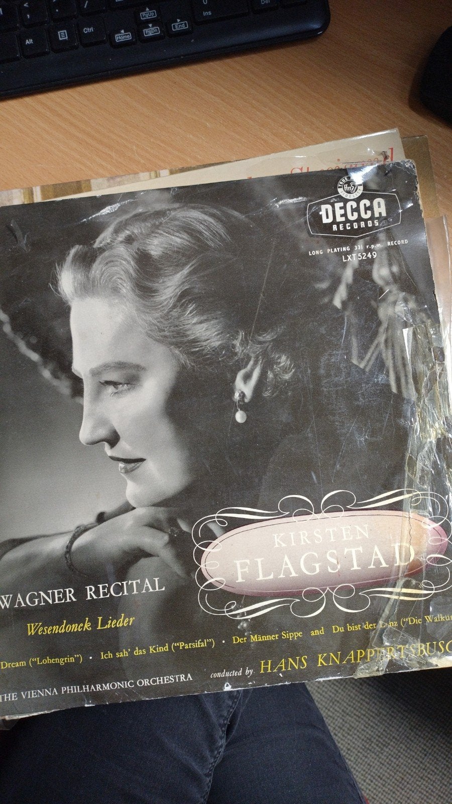 Kirsten Flagstad - Wagner Recital - Decca Records LXT 5249, Gebruikt, Overige componisten, Ophalen of Verzenden, Romantiek