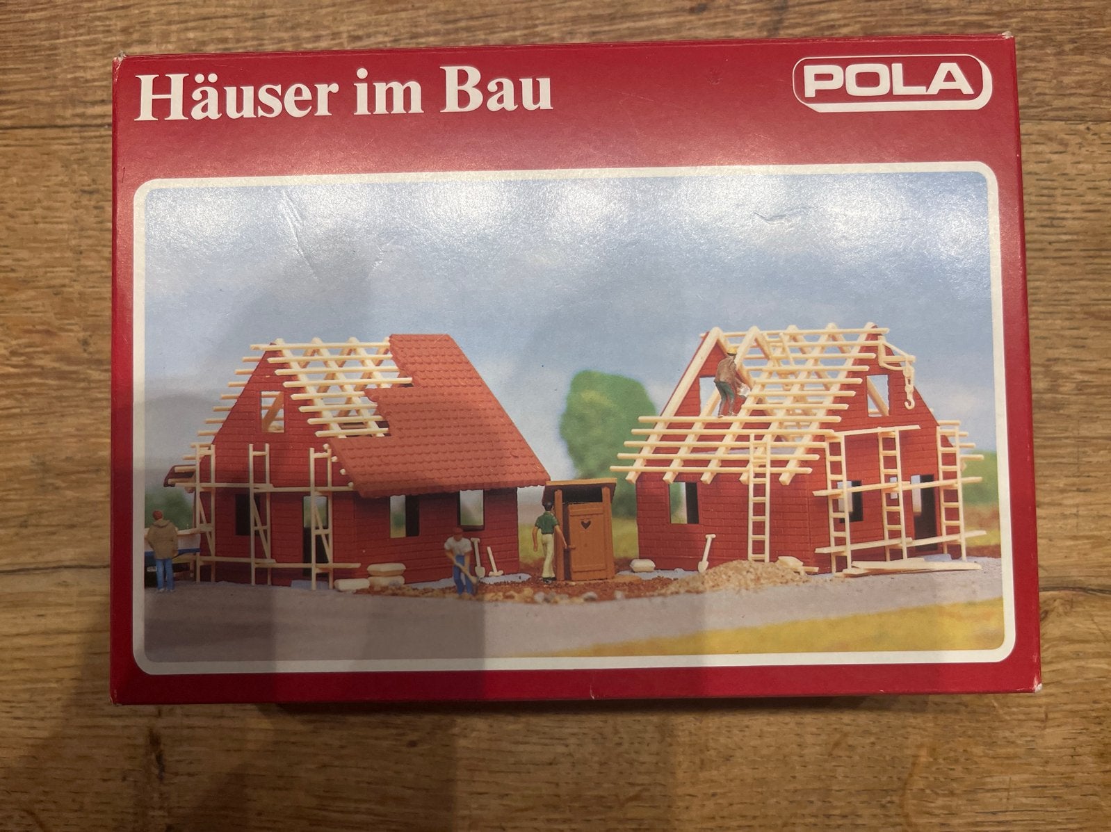 Pola HO 566 Häuser im Bau Bouwpakket Modelbouw, Ophalen of Verzenden, Zo goed als nieuw, 1:50 tot 1:144