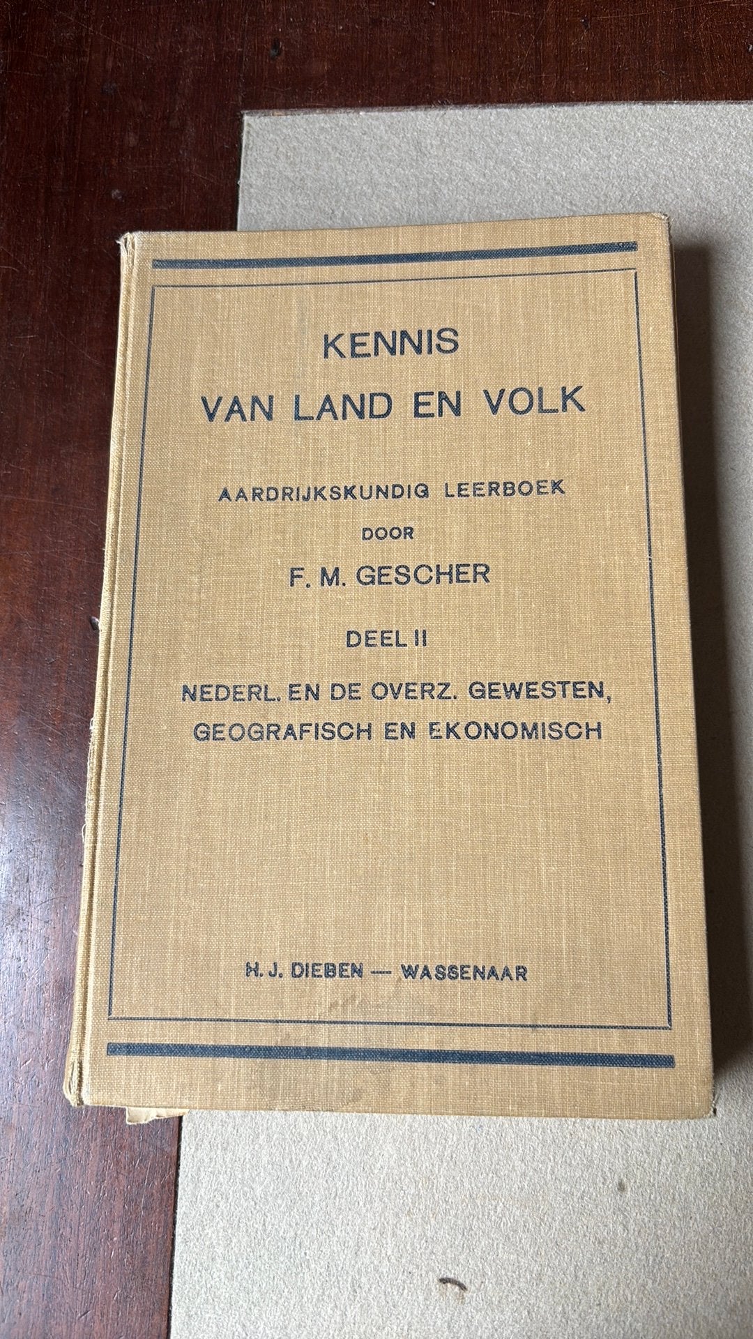 Kennis van land en volk- aardrijkskundig leerboek, Ophalen of Verzenden