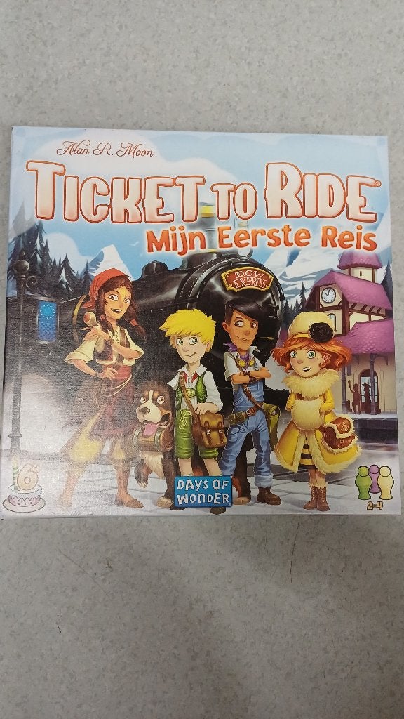 Ticket to ride, Drie of vier spelers, Ophalen of Verzenden, Zo goed als nieuw, Days of Wonder