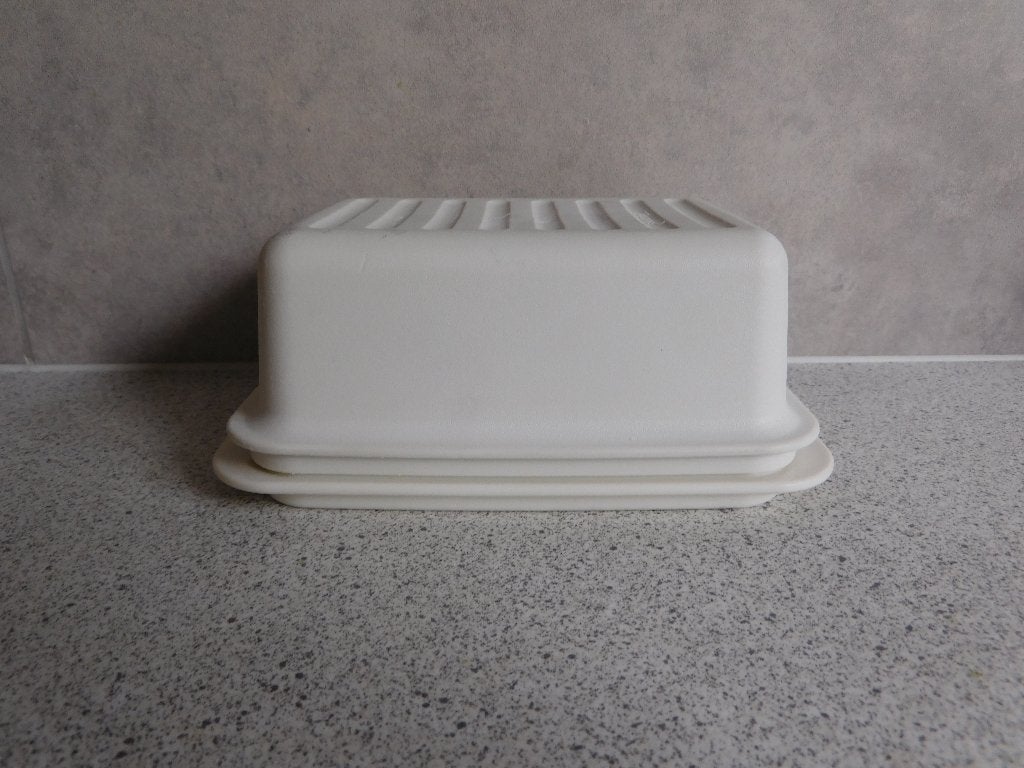 Tupperware Kornuit Botervloot Creme, Huis en Inrichting, Ophalen of Verzenden, Zo goed als nieuw, Crème, Overige typen