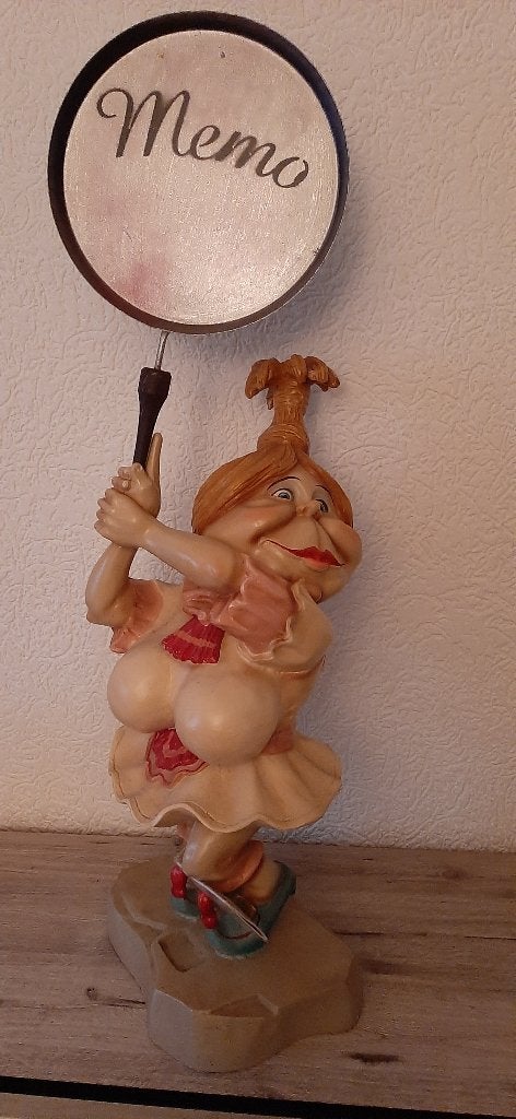 laven efteling Lot met de pan, Verzamelen, Efteling, Ophalen of Verzenden, Zo goed als nieuw, Beeldje of Poppetje