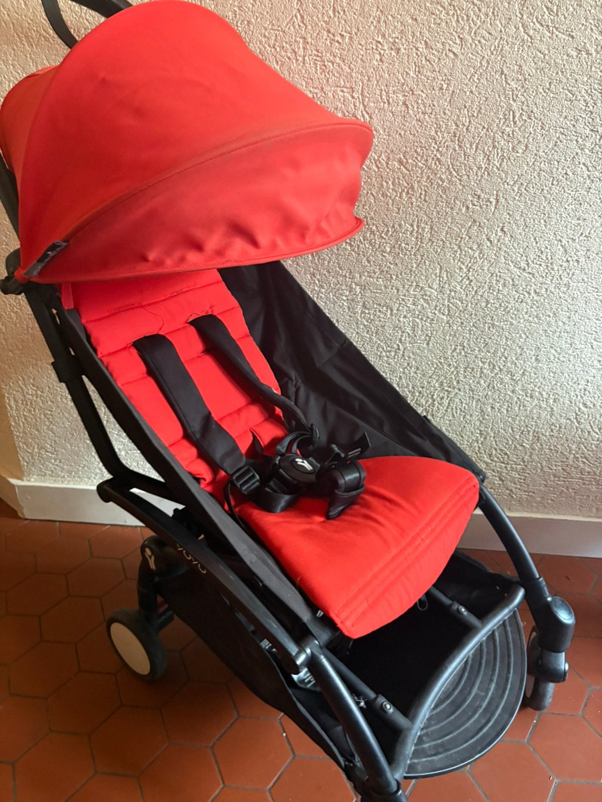 Stokke (Babyzen) YOYO2 Kinderwagen Rood - Zo goed als nieuw, Ophalen of Verzenden, Zo goed als nieuw, Kinderwagen, Overige merken