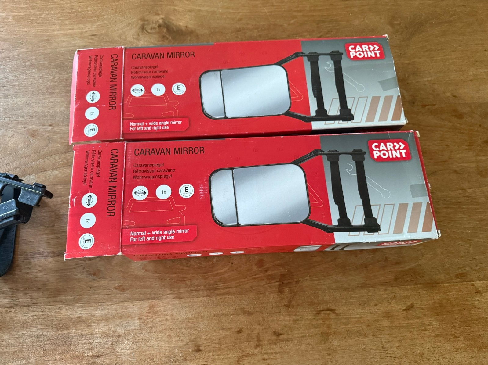 Caravan Spiegels - CAR POINT (Set van 2), Ophalen, Nieuw, Universele onderdelen