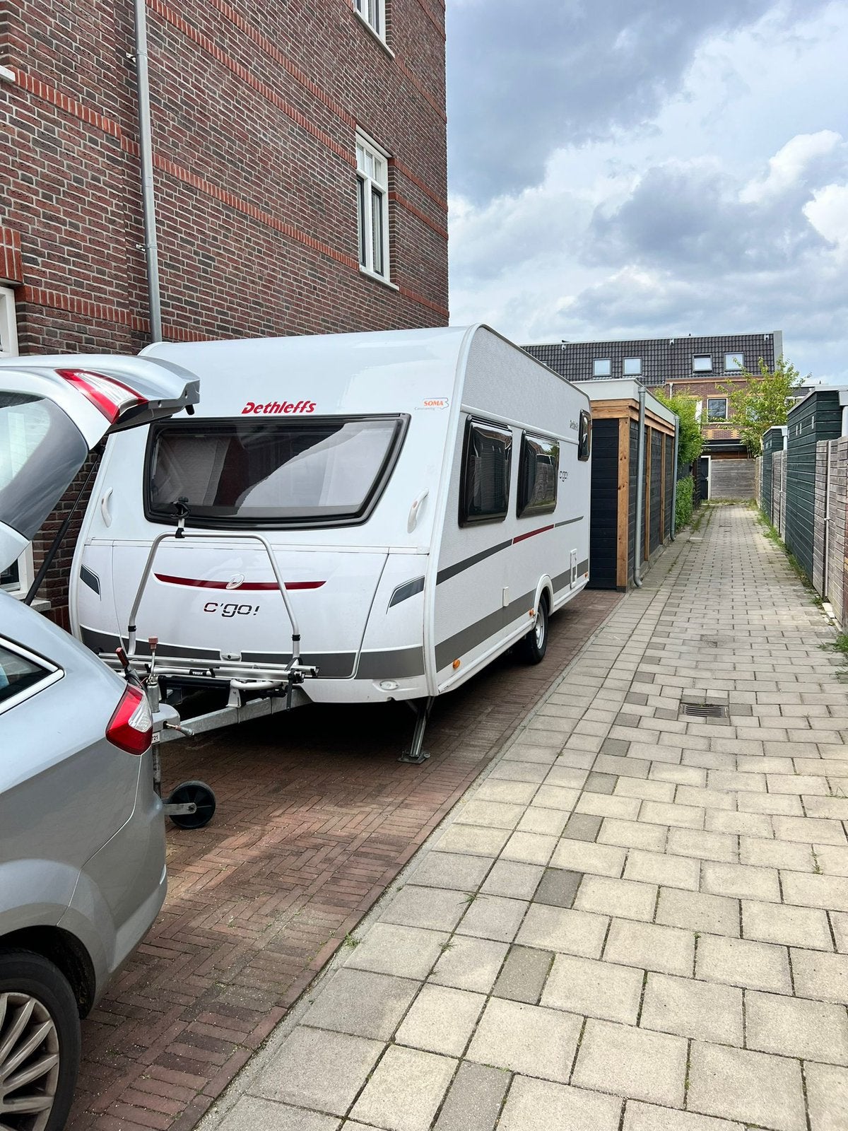 Dethleffs c’go 495 QSK | Mover | Voortent, Caravans en Kamperen, Caravans, Dwarsbed, Particulier, Tot en met 6, 1000 - 1250 kg