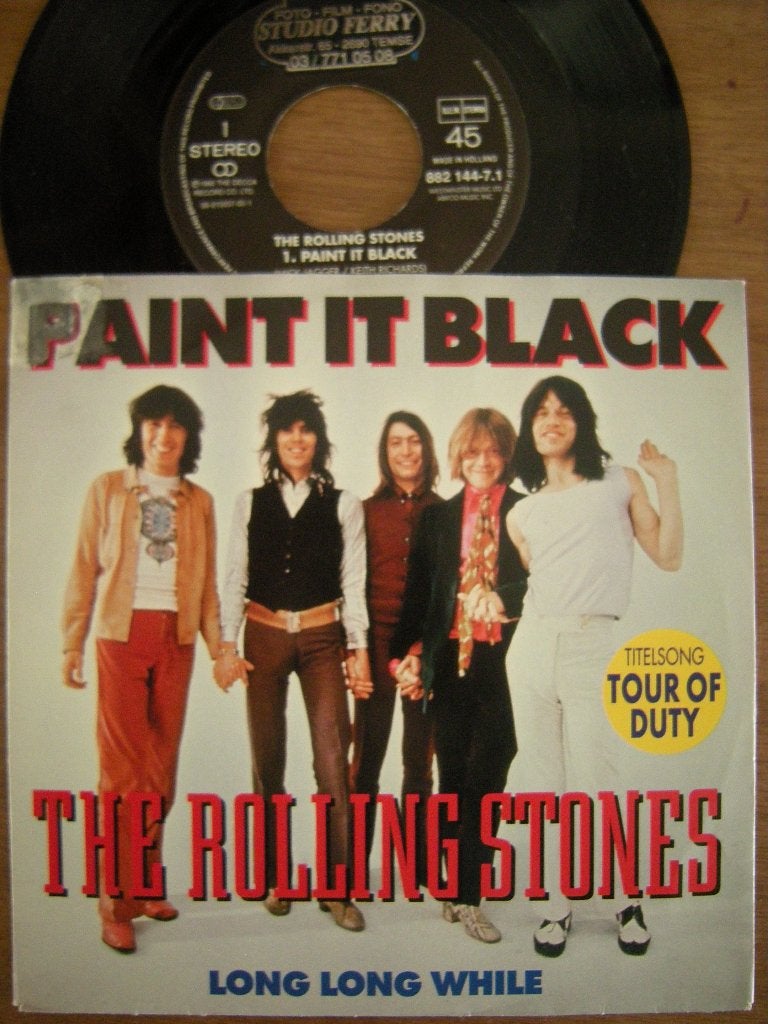 The Rolling Stones (Paint It Black), Gebruikt, 7 inch, Ophalen of Verzenden, Pop