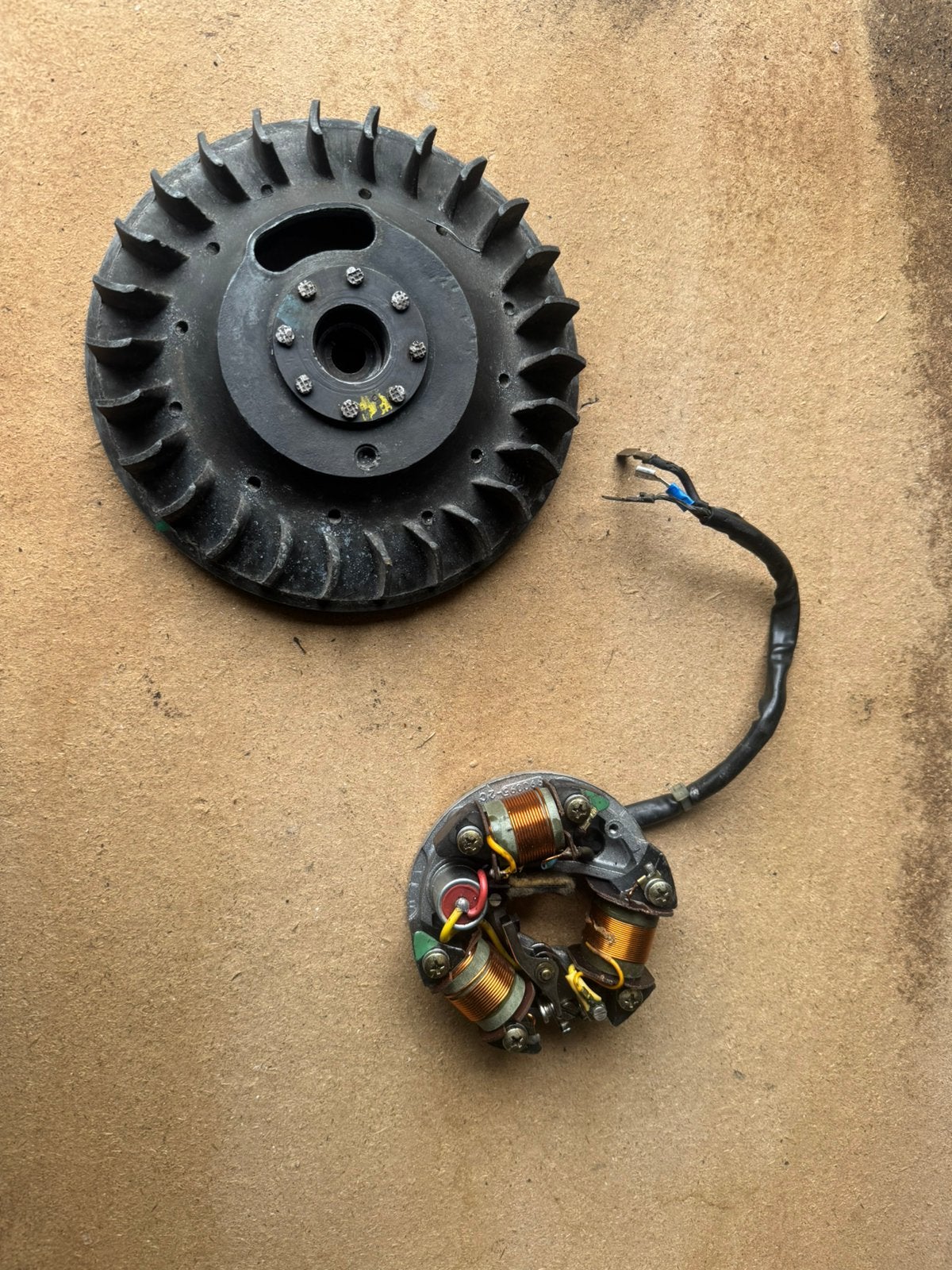 Vespa V50 50 Special Ontsteking Set met Vliegwiel, Ophalen of Verzenden