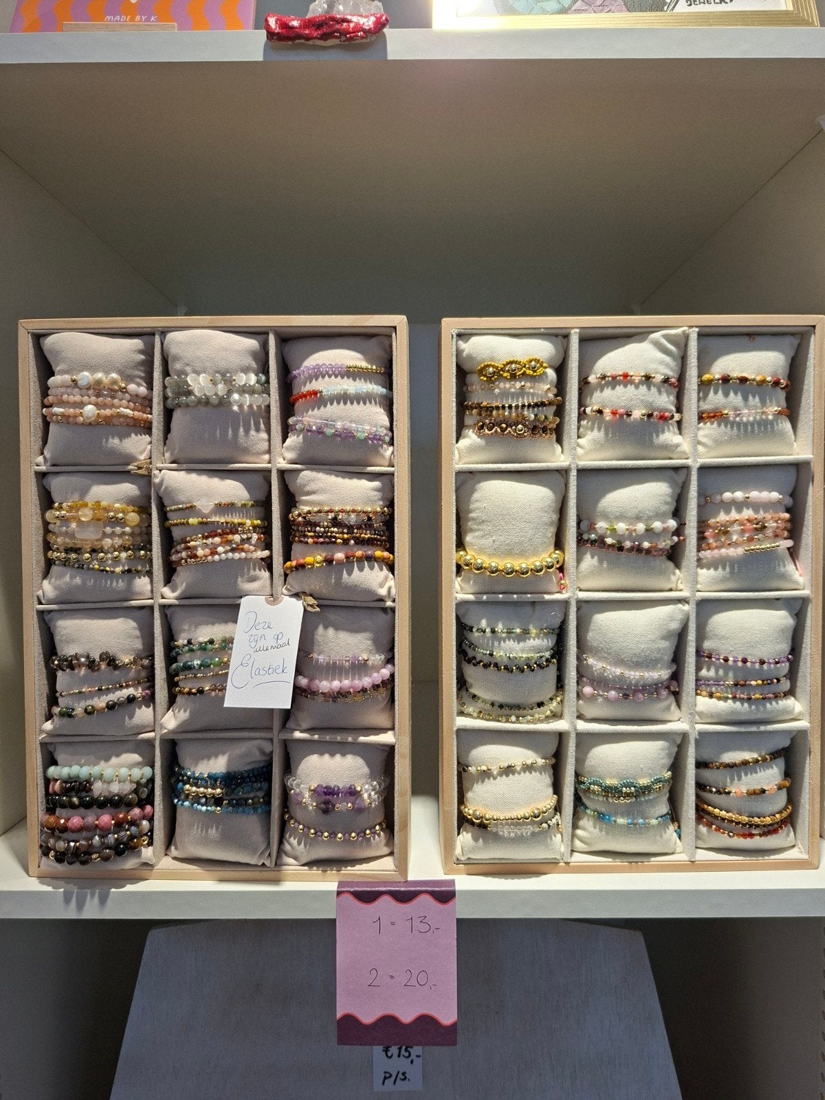 Grote partij sieraden: edelstenen en natuurstenen (253 st), Ophalen, Nieuw