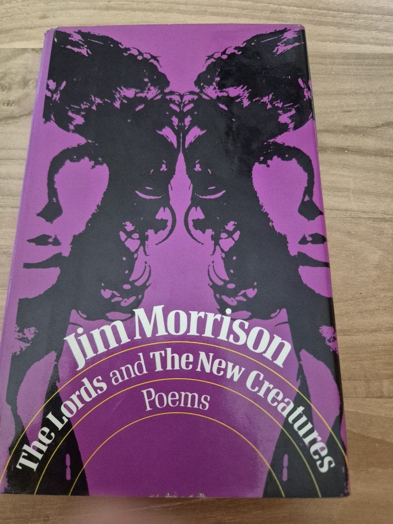 Jim Morrison The lords and New Creatures, The doors 1970, Gelezen, Verzenden, Jim Morrison, Eén auteur