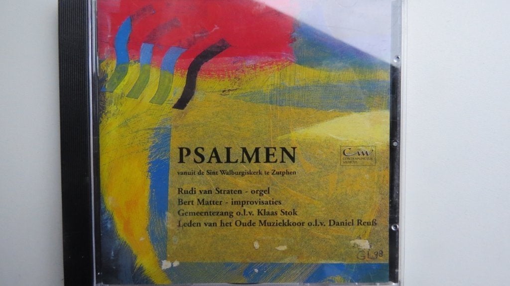 Cd orgel en koor: Psalmen Walburgiskerk Zutphen, Bert Matter, Ophalen of Verzenden, Zo goed als nieuw, Gospel