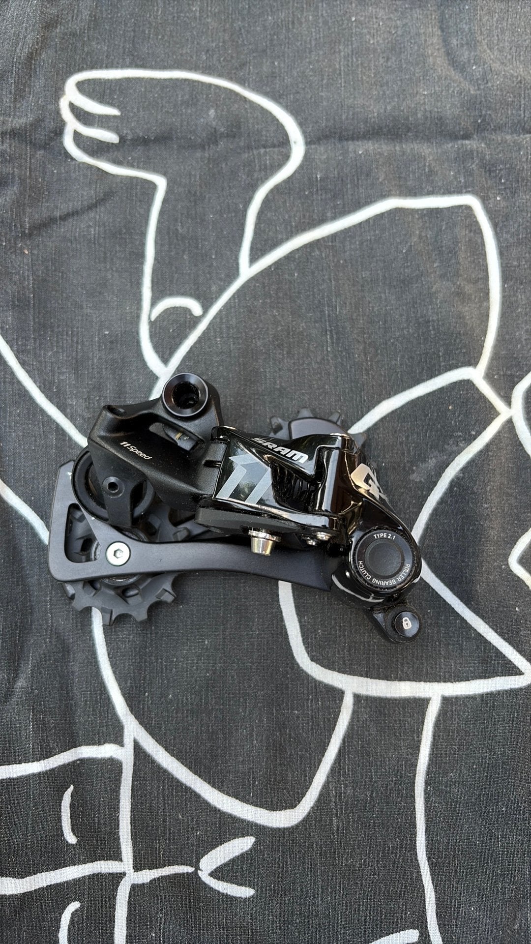 Sram GX 11 speed derailleur en shifter, Ophalen of Verzenden, Gebruikt, Mountainbike, Derailleur of Ketting