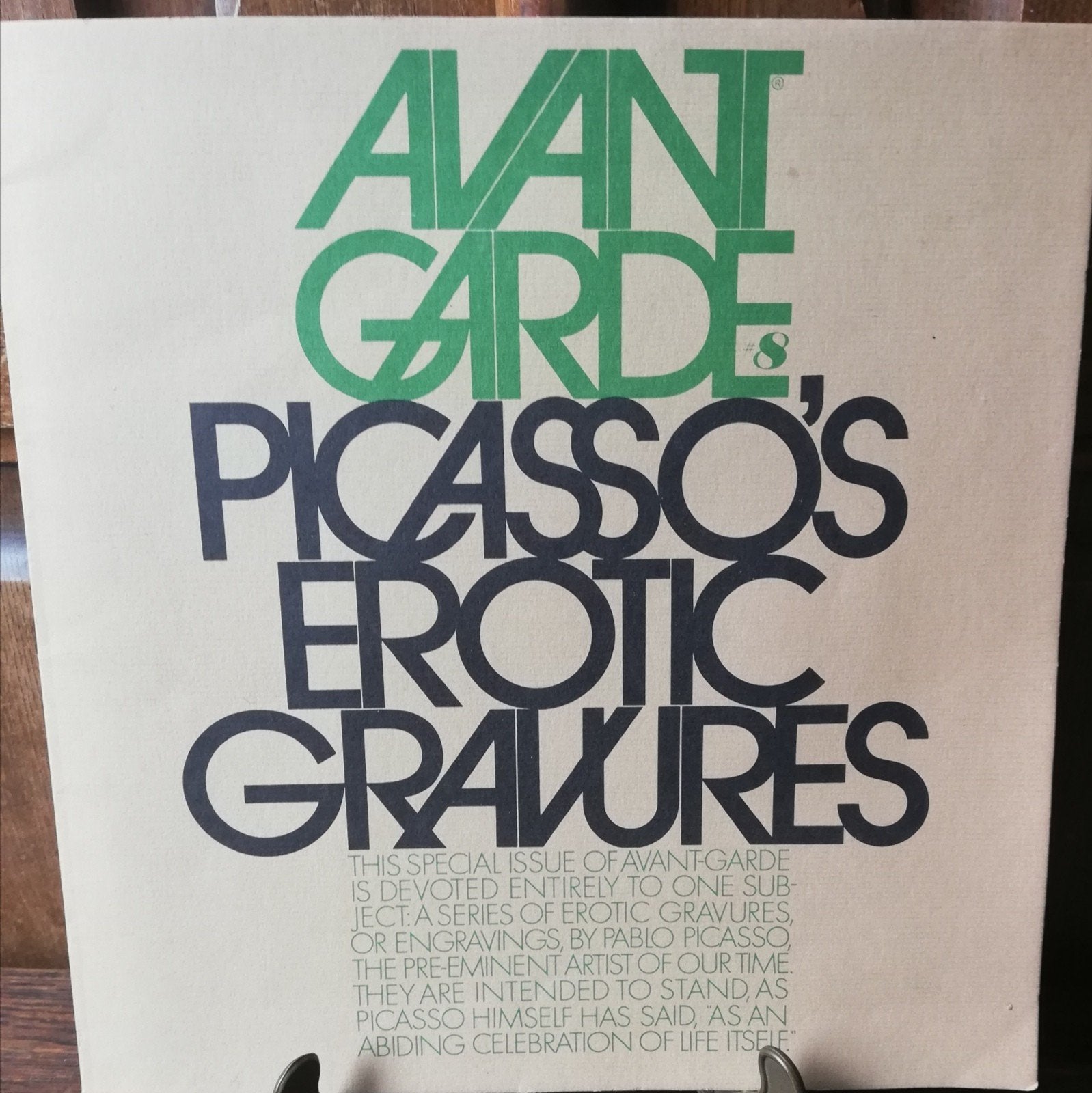 Picasso's Erotic Gravures. Avant Garde., Ophalen, Zo goed als nieuw, Schilder- en Tekenkunst
