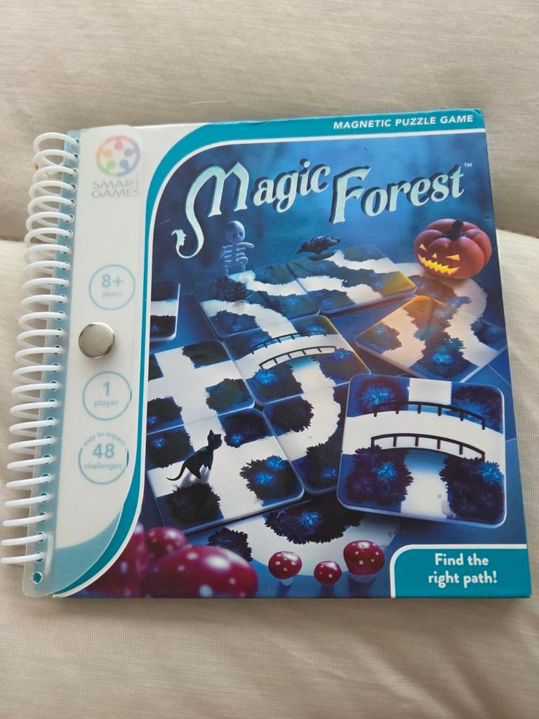 Smart Games Magic Forest Magnetisch Puzzelspel, Ophalen of Verzenden, Zo goed als nieuw, Overige typen