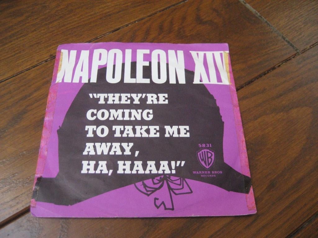 60s napoleon xiv single, 7 inch, Single, Ophalen of Verzenden, Zo goed als nieuw