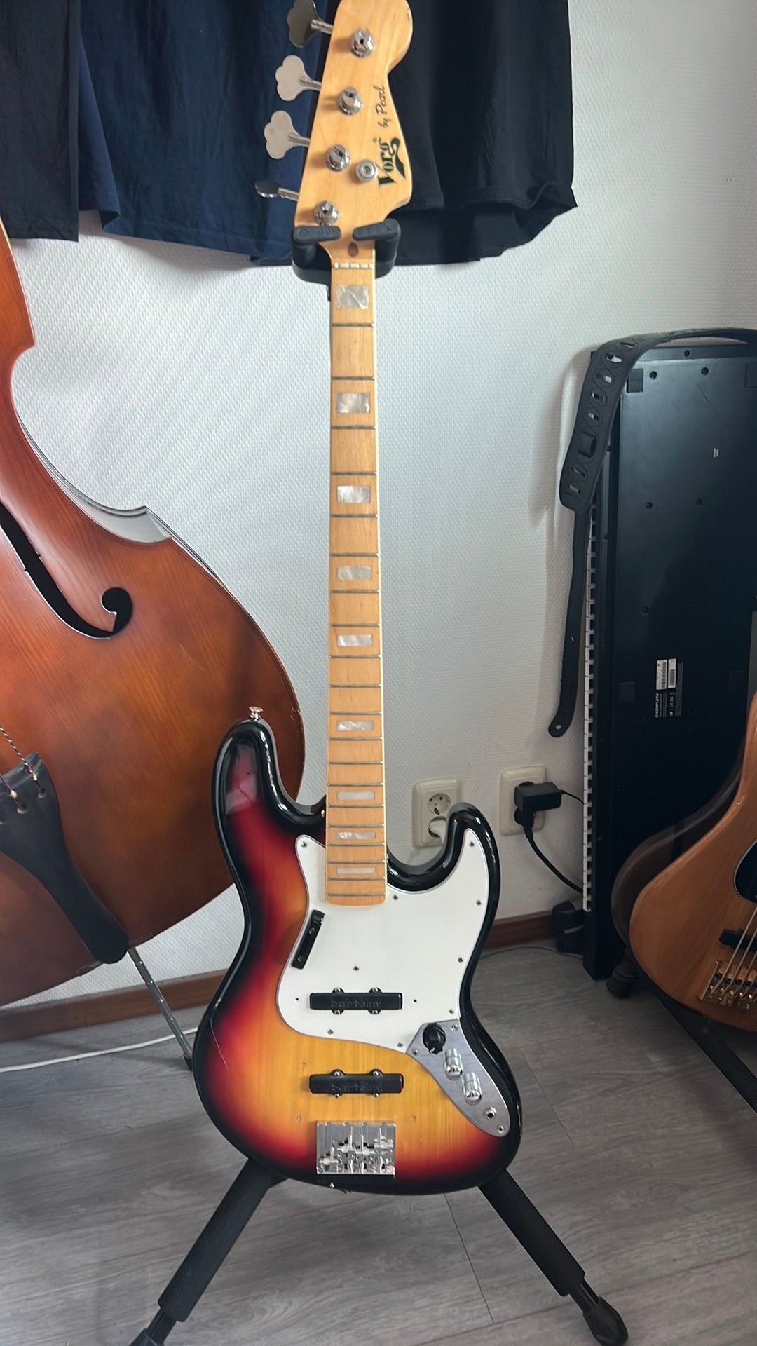 Vorg By Pearl 70s Jazz Bass Japan, Ophalen, Gebruikt, Elektrisch
