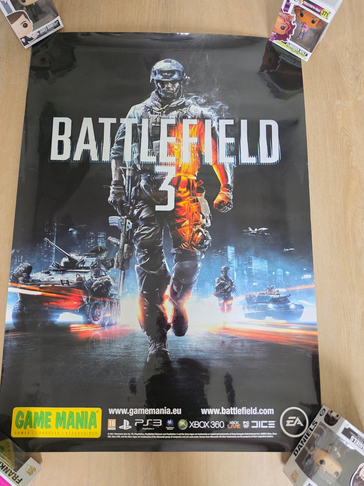 battlefield 3, Ophalen, Gebruikt