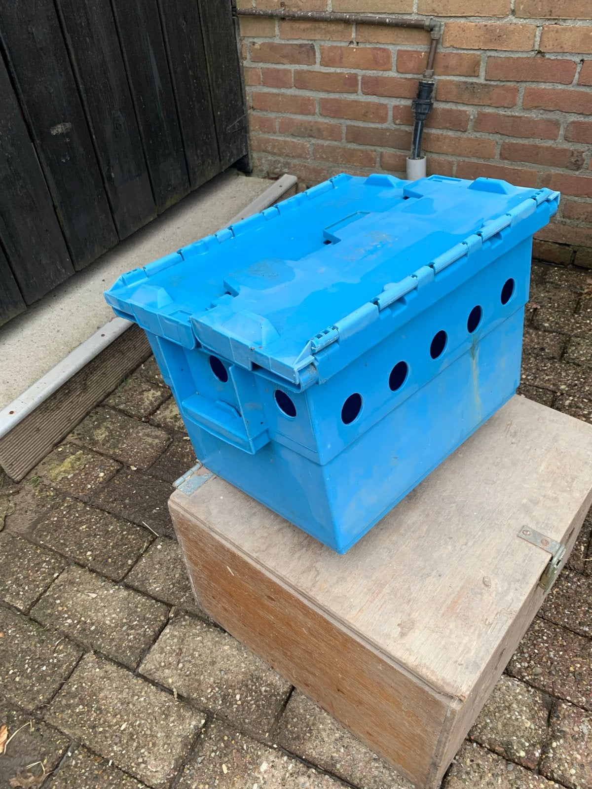 Transport box / vervoers box, Ophalen, Gebruikt