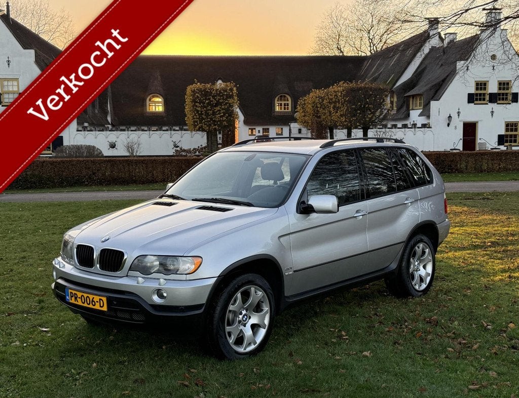 BMW X5 3.0i Aut Youngtimer Sport leder xenon geen 2e zo mooi, Auto's, Automaat, Gebruikt, Met garantie (alle), Bedrijf