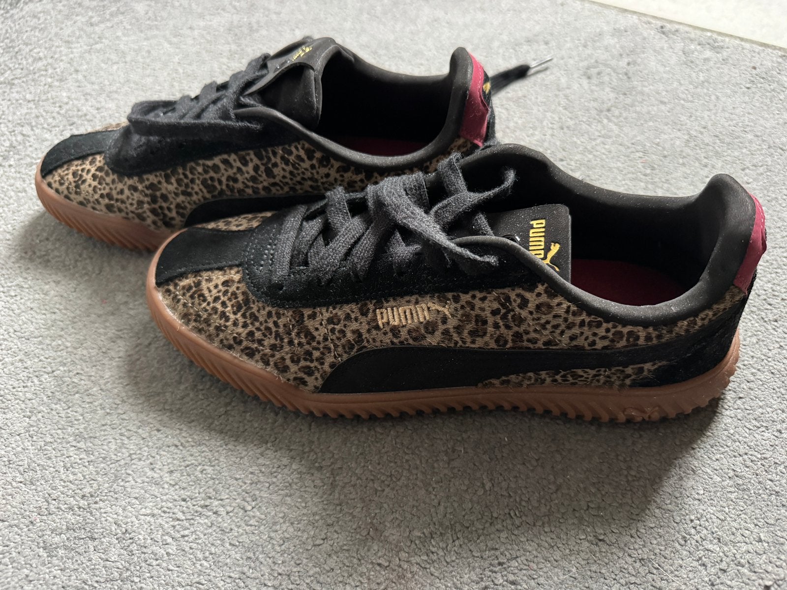 Puma Leopard sneakers (nieuw), Bruin, Nieuw, Ophalen of Verzenden, Sneakers of Gympen