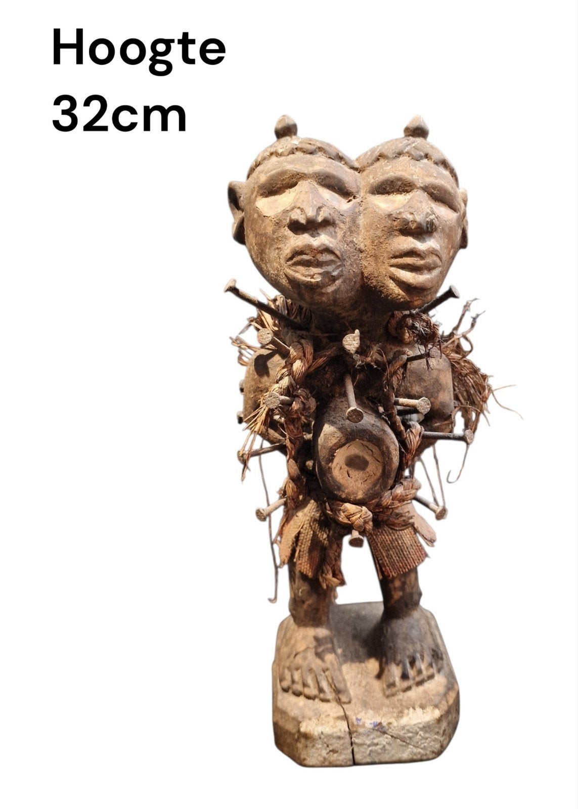 Te Koop Nkisi Nkondi-Krachtbeeld, Ophalen of Verzenden