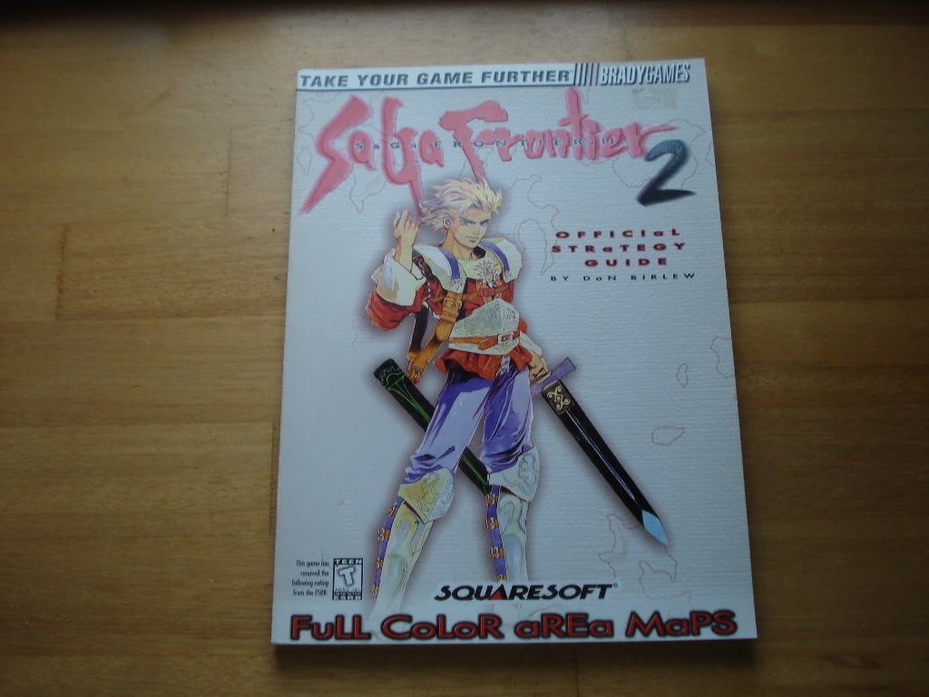 saga frontier 2 ps1 strategy guide, Spelcomputers en Games, 1 speler, Racen en Vliegen, Ophalen of Verzenden, Zo goed als nieuw