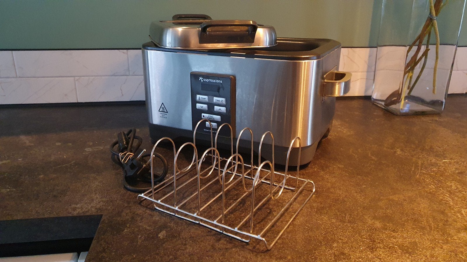 sous vide machine, Ophalen, Timer, Gebruikt