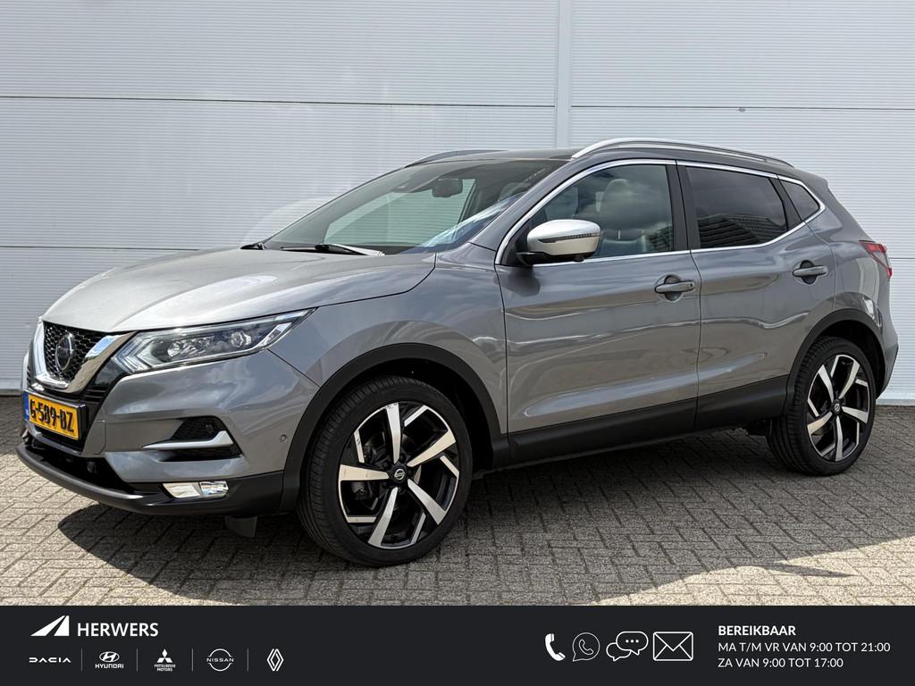 Nissan Qashqai 1.3 DIG-T Tekna + / Trekhaak ( 1500 kg ) / Ap, Gebruikt, Euro 6, 4 cilinders, 1290 kg