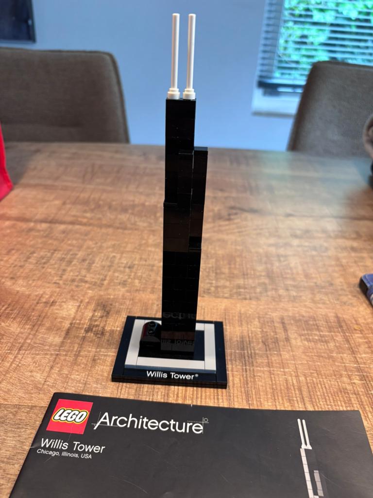 Lego Architecture set 21000 ‘Willis Tower’, Gebruikt, Lego, Compleet, Architecture