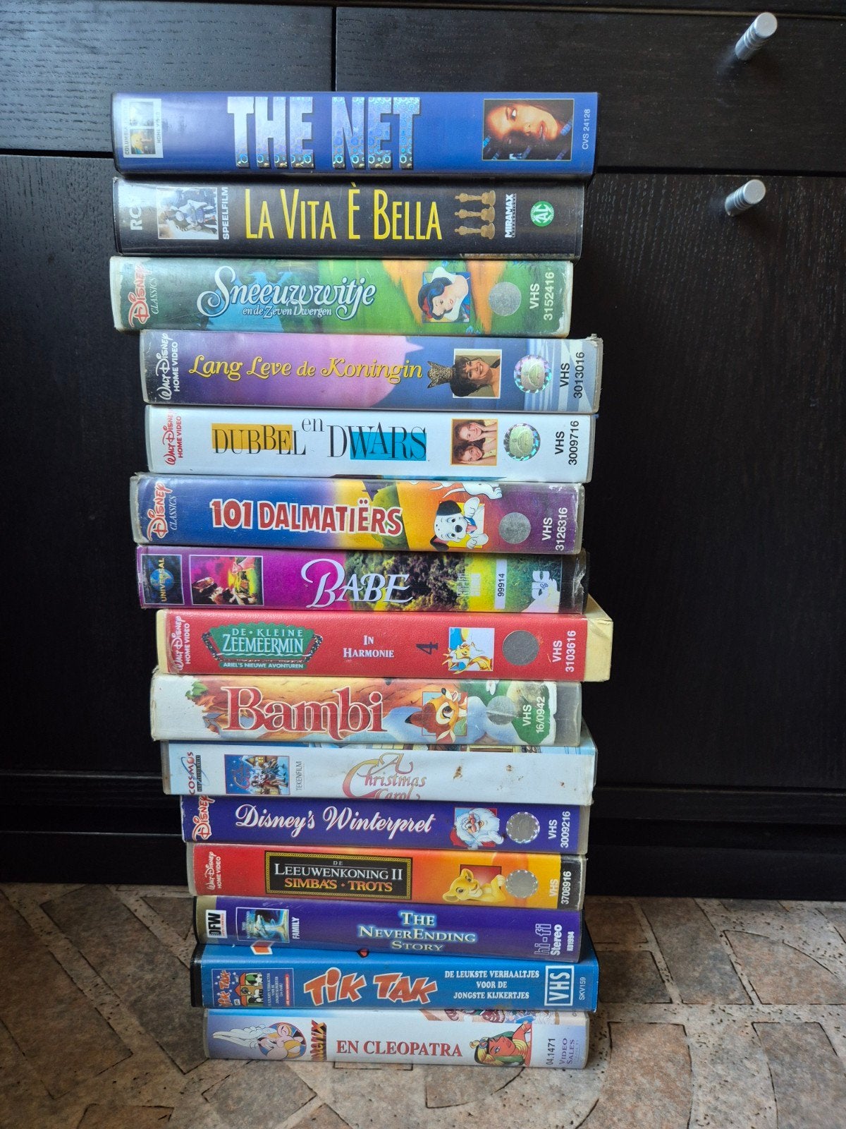 Verschillende videobanden, Cd's en Dvd's, Alle leeftijden, Ophalen, Gebruikt