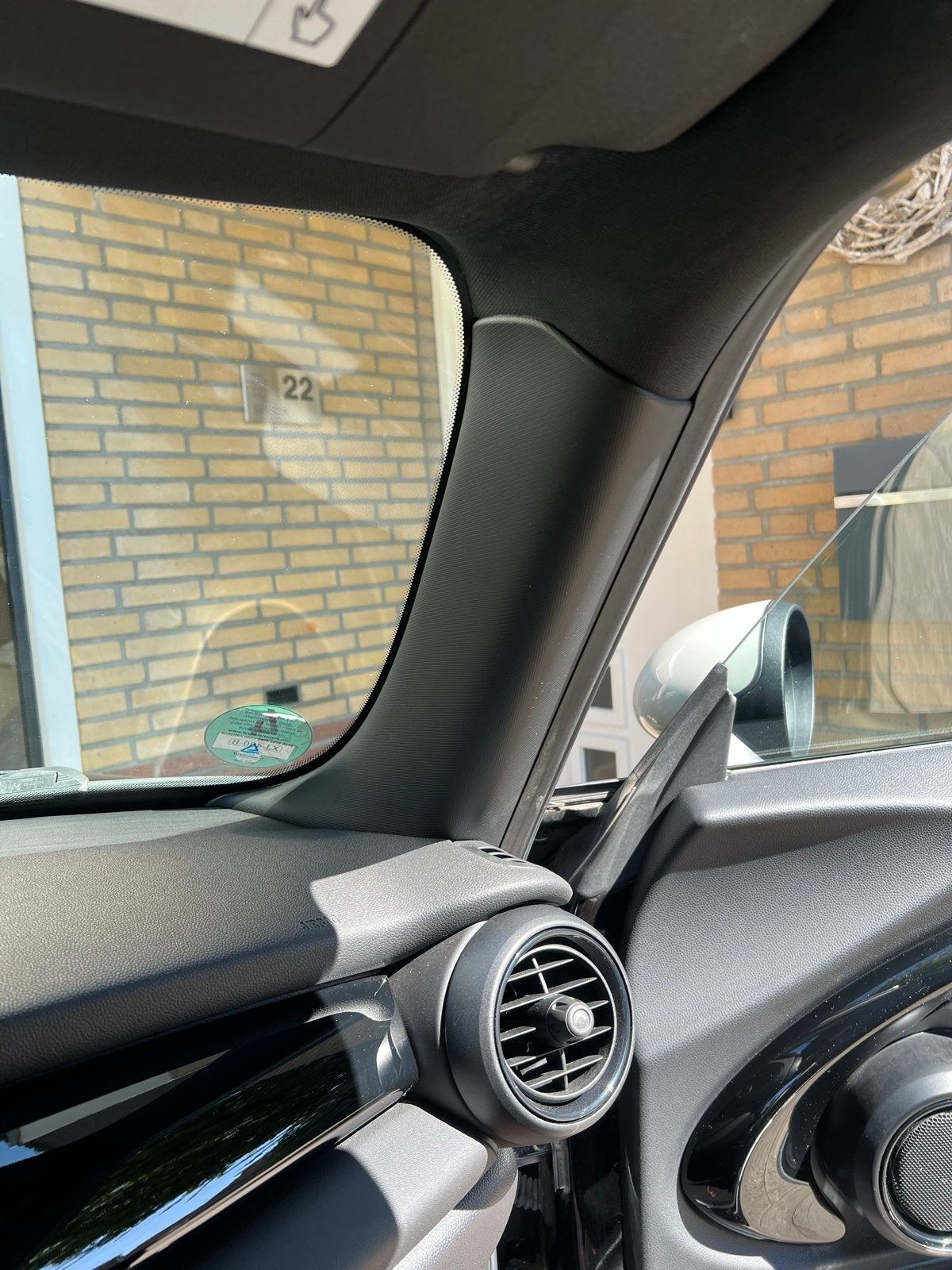 Mini F56 Antraciete A-stijlen (3-deurs model), Auto-onderdelen, Ophalen, Gebruikt