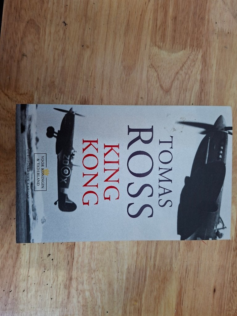 oorlogsboek nieuwstaat king kong thomas ross, Ophalen of Verzenden, Tweede Wereldoorlog, Zo goed als nieuw