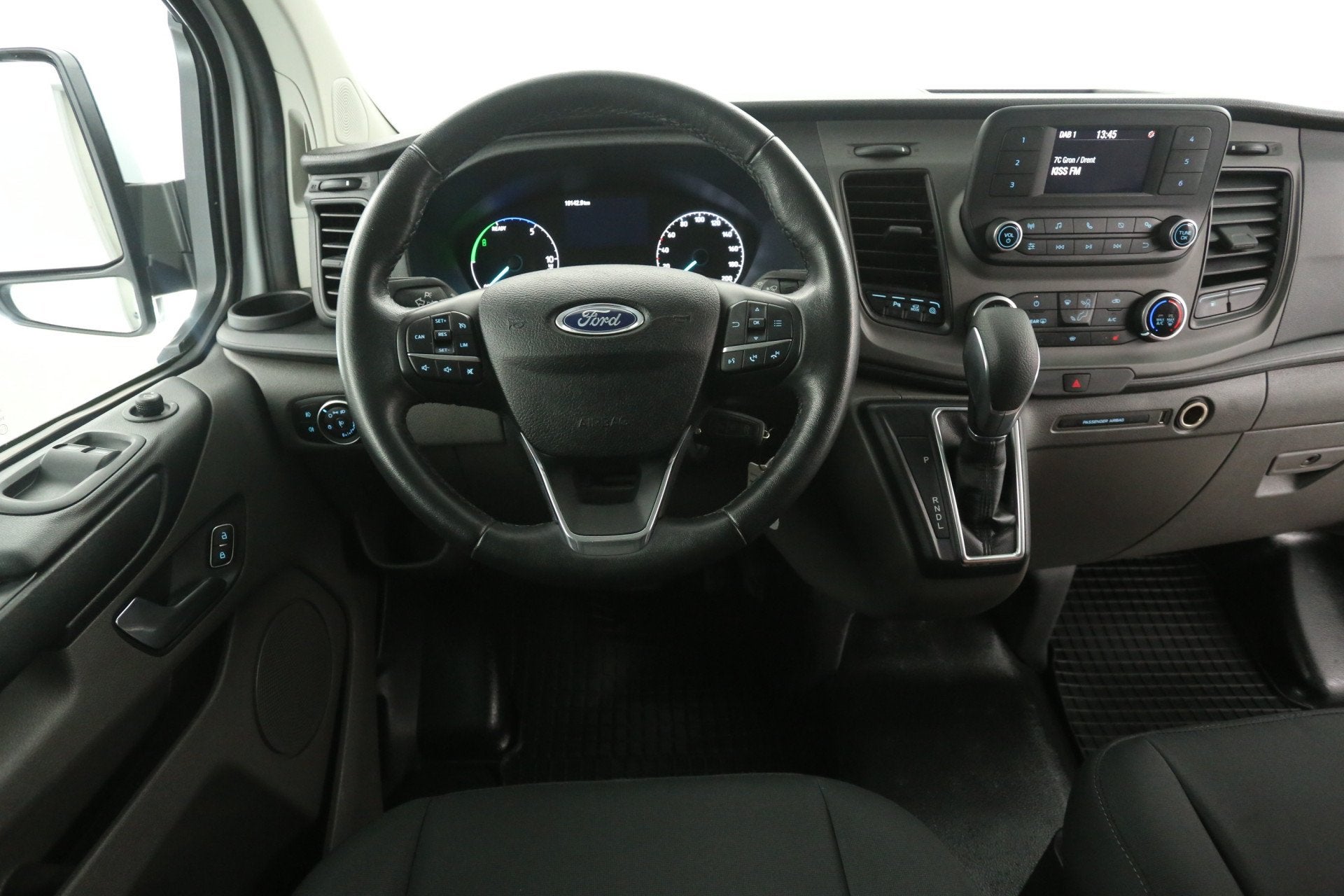 Ford Transit Custom L1H1 PHEV | Airco | Camera | Cruise | 3, Auto's, Bestelauto's, Stof, Gebruikt, Euro 6, 2102 kg