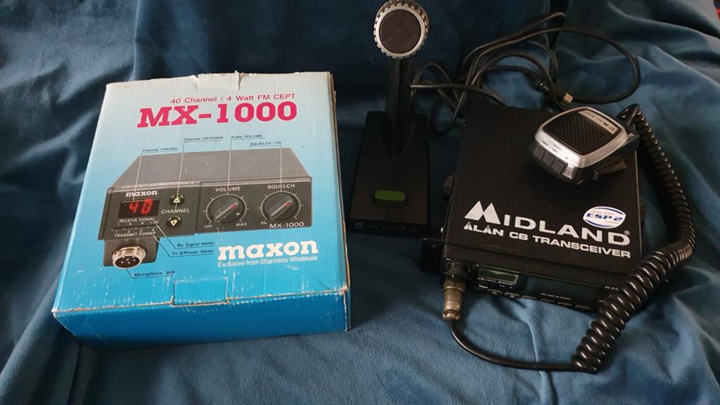 27 mc bakkies midland en maxon, Ophalen, Nieuw