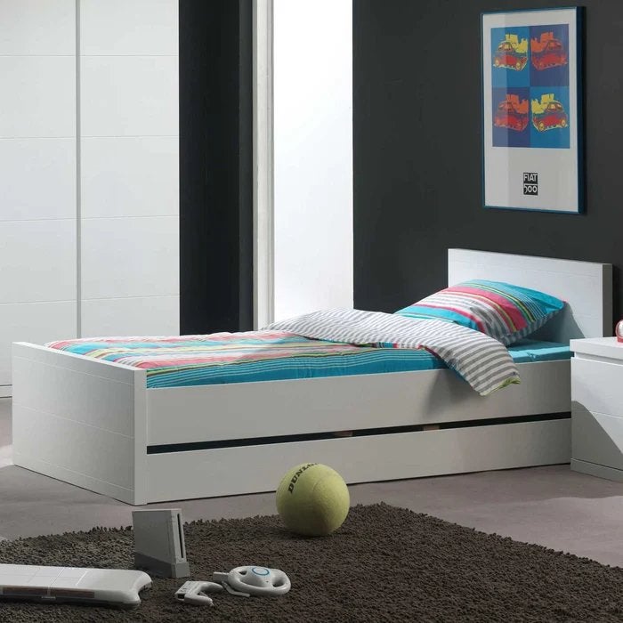 Kinderkamer Vipack Lara met bed, bedlade en bureau, Ophalen, Gebruikt, Jongetje of Meisje