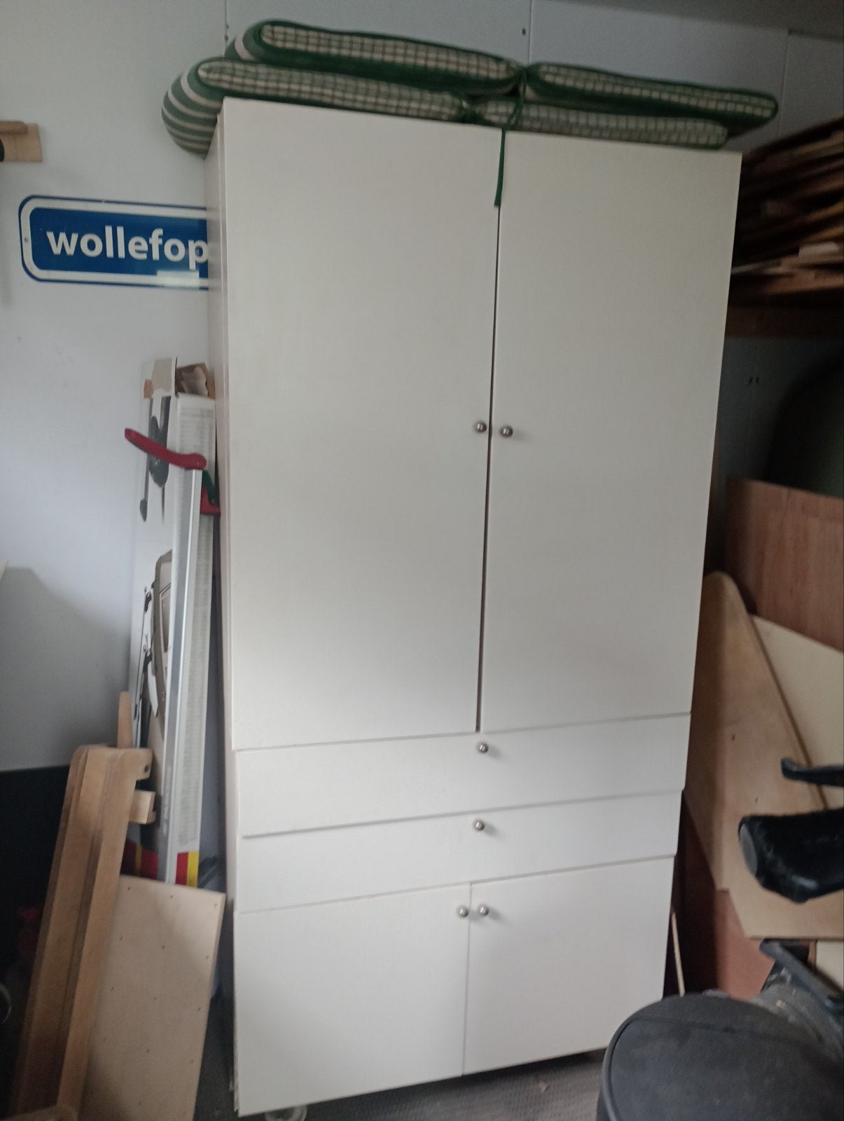 Opberg-/gereedschapskast 180x85x45 cm (excl. gereedschap), Ophalen, Gebruikt