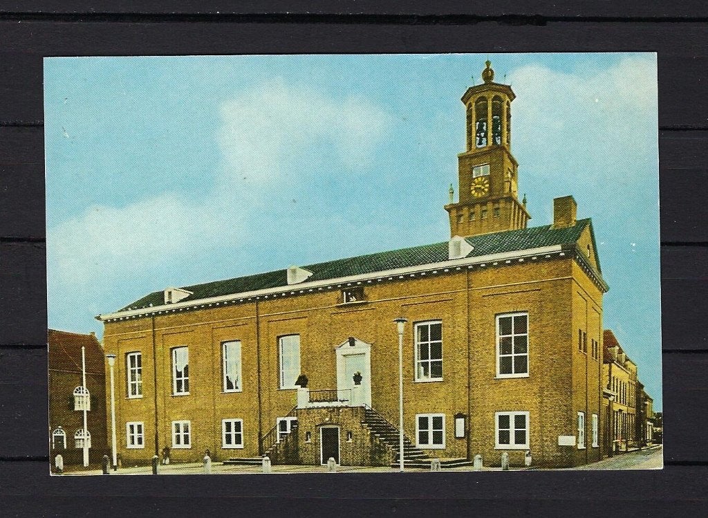 96 Heusden, Stadhuis, Ophalen of Verzenden, Ongelopen, Noord-Brabant
